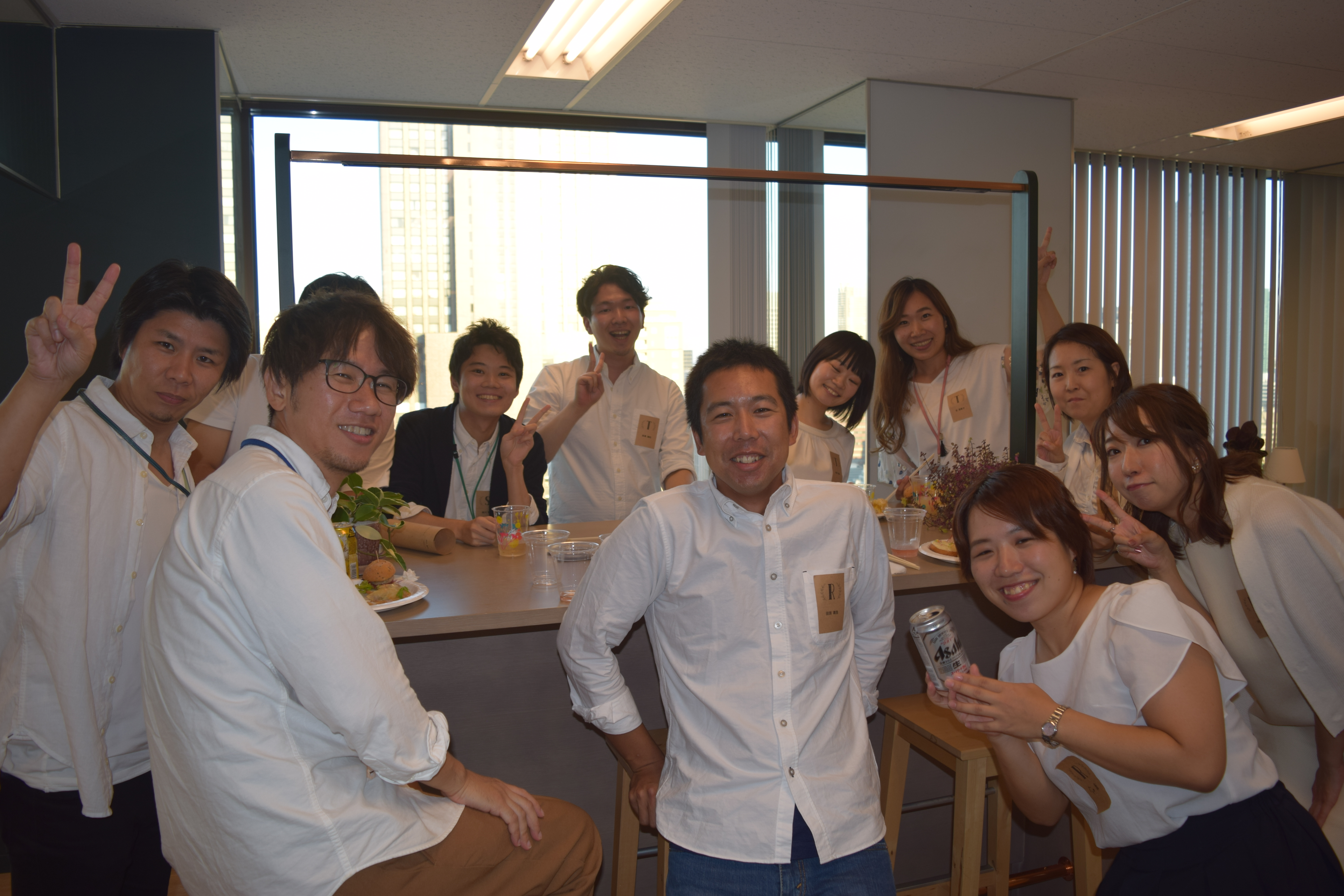 東証での結婚式後は・・・披露宴！くふうグループで統合パーティをしました