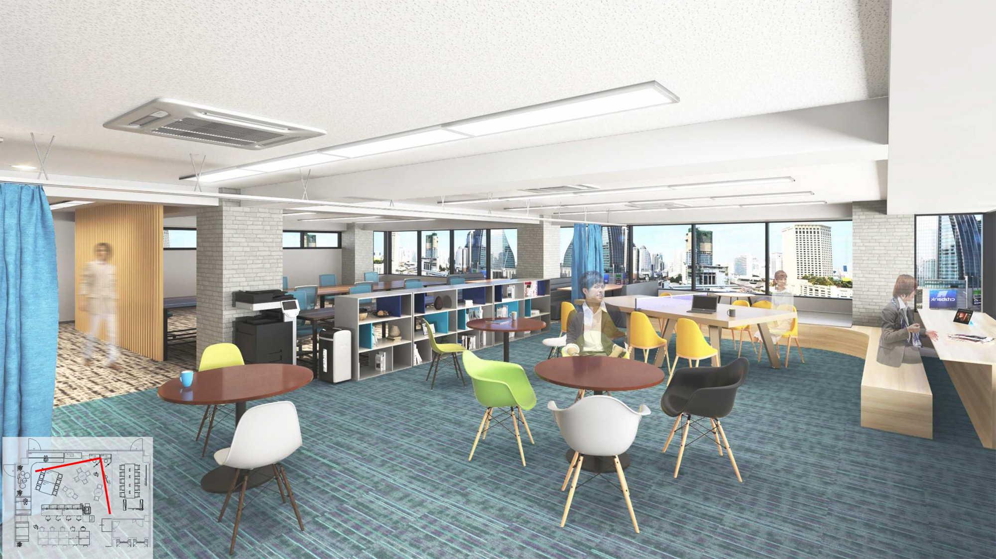 事務所移転レポ！ - オフィス素材・家具の大選定大会