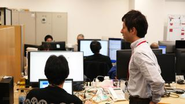 社内では、意見交換も活発です！