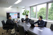 役職に関係なく、気軽に意見を出し合える社風です。
