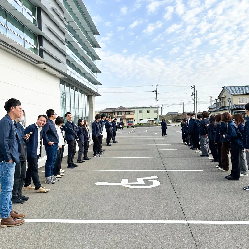 新入社員入社～入社式や徒歩研修など～🌸 | ユニフォームネクスト株式会社