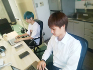 業務中の様子です♫