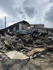社員研修で訪れた能登半島地震の被災地の様子