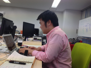 同志社大学４回生の濱口はRettyラーメンキャンペーンのメインディレクターです。