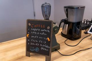 社内設備としてコーヒーメーカーがあります
