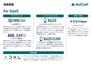 for SaaSをテーマにマーケティング・セールス・HRなどあらゆる領域でSaaS企業の成長をサポートしSaaS普及を目指しています