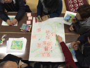 集落のおばあちゃんたちとワークショップ