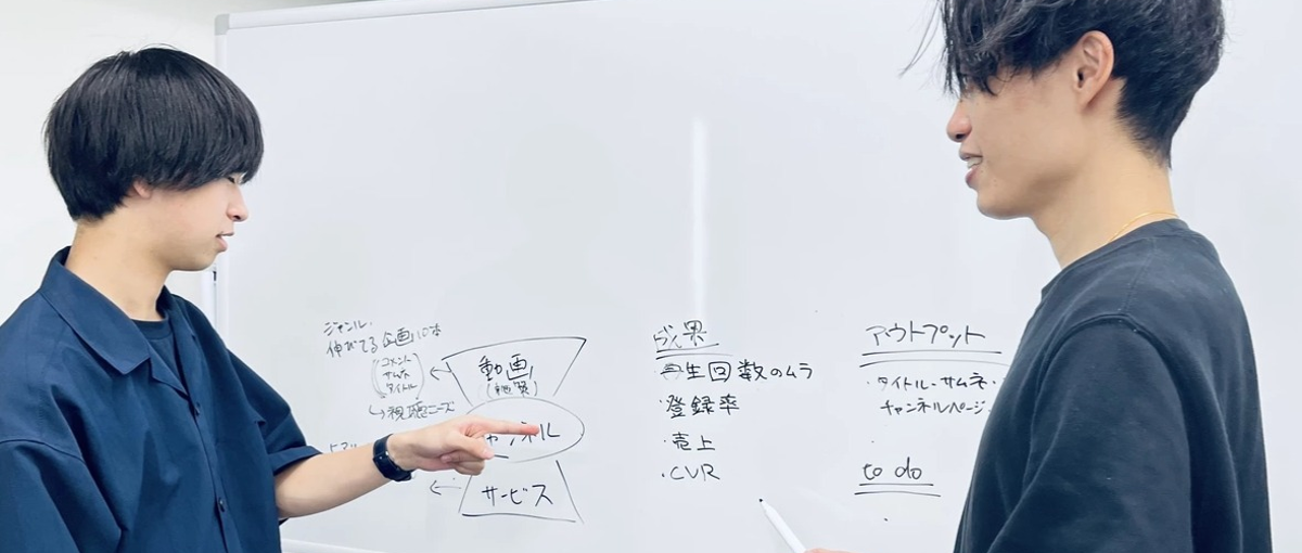 法人営業｜代表直下の営業ポジション立ち上げ｜YouTubeマーケベンチャー