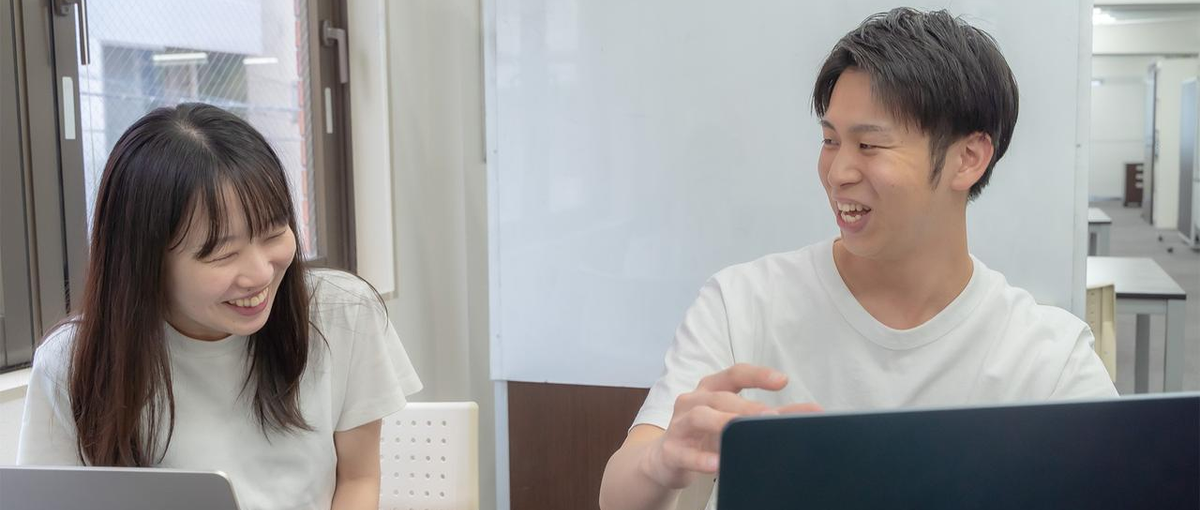 制作からディレクションまで、スキルを磨きながら成長できる環境です。