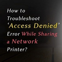 HP Printer Access Denied Issue