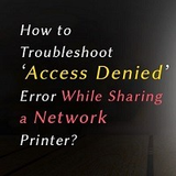 HP Printer Access Denied Issue