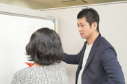 CHALLENGEし続ける為、社外・社内も積極的に社長自ら会議に参加しコミュニケーションを図ります。