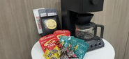 福利厚生でコーヒーとお菓子をご用意しています