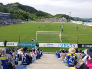 ありがとうサービス夢スタジアムでのFC今治ホーム戦