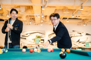 オフィスは、渋谷スクランブルスクエアのwework(37-41&45Fとwe work JAPAN最大規模）の39Fにあります。40Fにビリヤードもあります