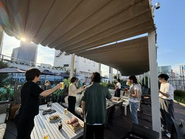 BBQやレクリエーションなど、楽しいイベントでチームの一体感を高めています。