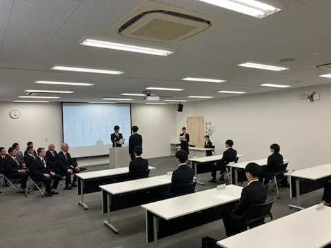 2023年度入社式を行いました！