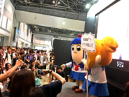 「コミックマーケット92」に出展。グッズ配布やスペシャルステージを実施し、AbemaTVで配信されているアニメ作品とのコラボレーショングッズ等を配布しました。