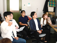 月1～2回、有志で社内勉強会を開催しています