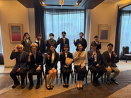 入社式の様子