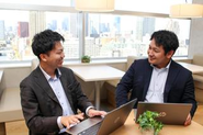 会議をしながら、他愛もないコミュニケーションも◎