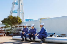 技術とコミュニケーション、両方のスキルが磨ける知多LNG基地の施工管理！