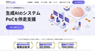 ChatGPT公開前の2022年から、生成AIのプロダクト開発に着手。SAKUBUNは累計2万アカウント発行。