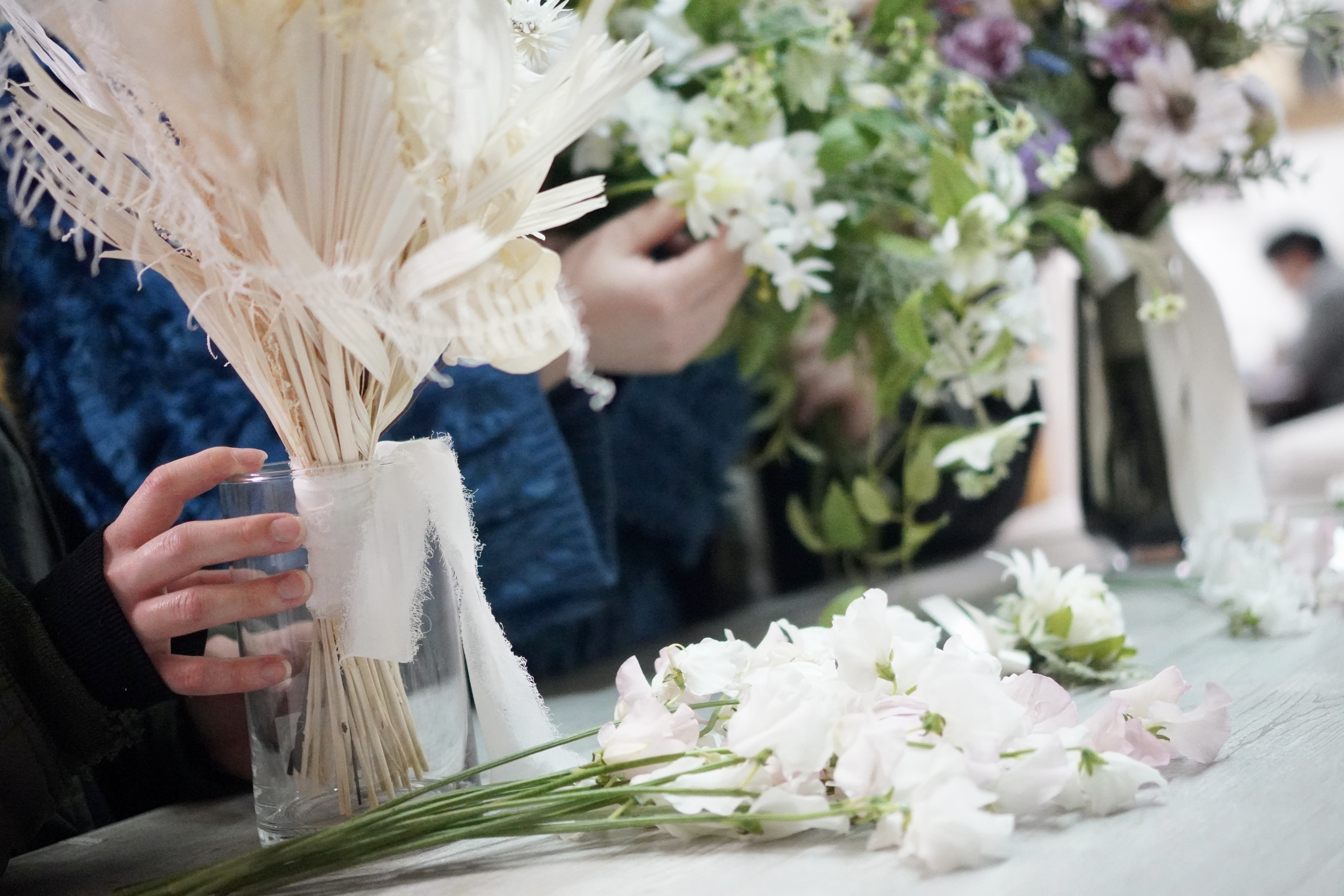 見えないものを空間に具現化するシゴト　～フローリスト～