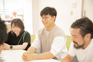 社内会議の様子