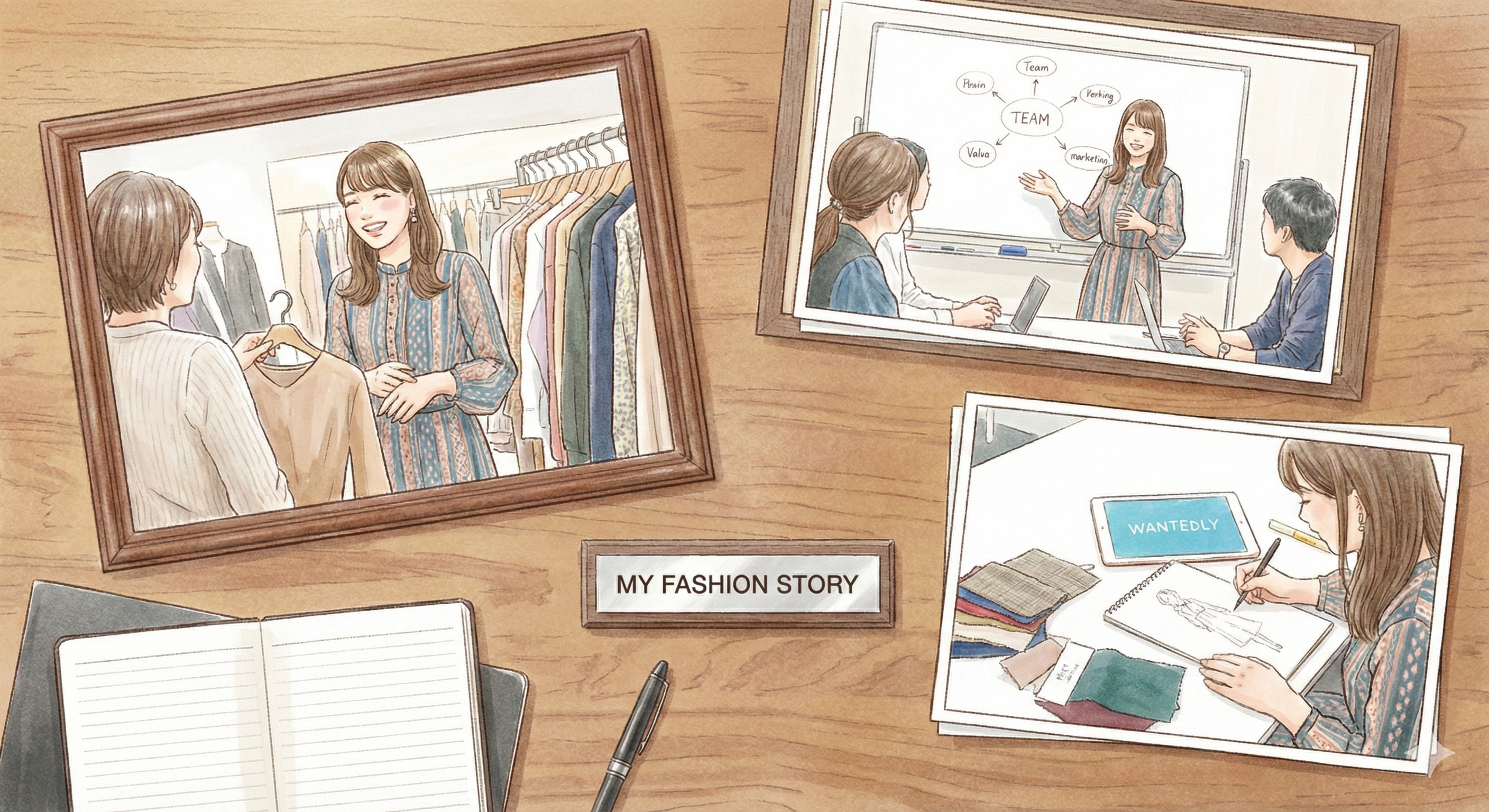 「服が好きで始めた仕事が、人生の学びと感動の連続になった」