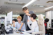 コミュニケーションを多く取って問題解決に取り組んでいます。