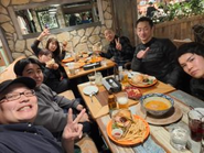 ミーティング後のランチ