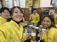 毎月、月末にみんなで飲み会もあります♪