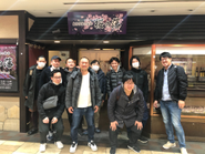 皆で会食に行きます！ （※緊急事態宣言前ですw)