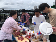 マーケティング部のBBQは、日本一と自負しています！笑