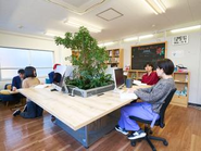 オフィスの様子です。24時間365日インプットし放題です！
