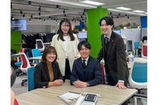 上場企業の社員と、赤い字経営が続く中小企業の課題を探すインターン