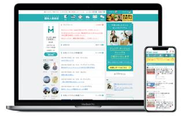 中核事業として、会員42万人・月間3500万PVの大規模中高年・シニアSNS「趣味人倶楽部（しゅみーとくらぶ）」を運営しています。