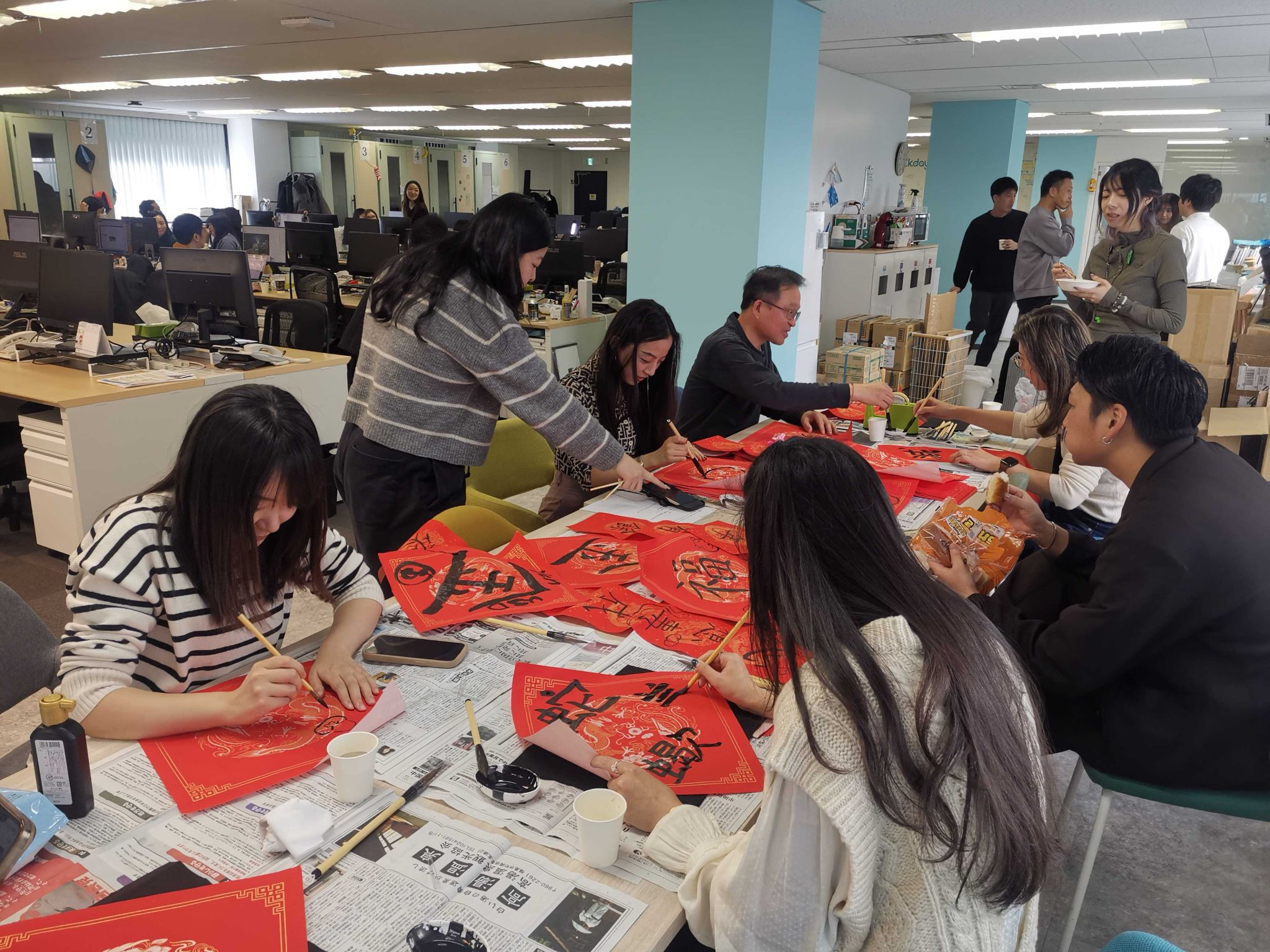 KKday Japanオフィスでの旧正月祝い