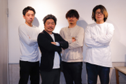現在の開発メンバー四人です。