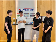 25卒メンバーの4人。これから切磋琢磨して次世代のITプラットフォームを創っていきます！