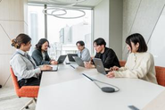 事業部でのMTGの様子