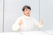 未来について語る八尾代表