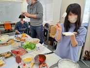 料理部をはじめサークル活動も盛ん！