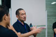 諸藤と思いを同じくし、REAPRAグループの共同創業に参画したCFO・松田