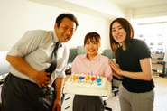 毎回社員の誕生日をみんなでお祝いしています！