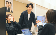 お互いを尊重し合い、チームで課題を解決していくことを大切にしている仲間たちです。