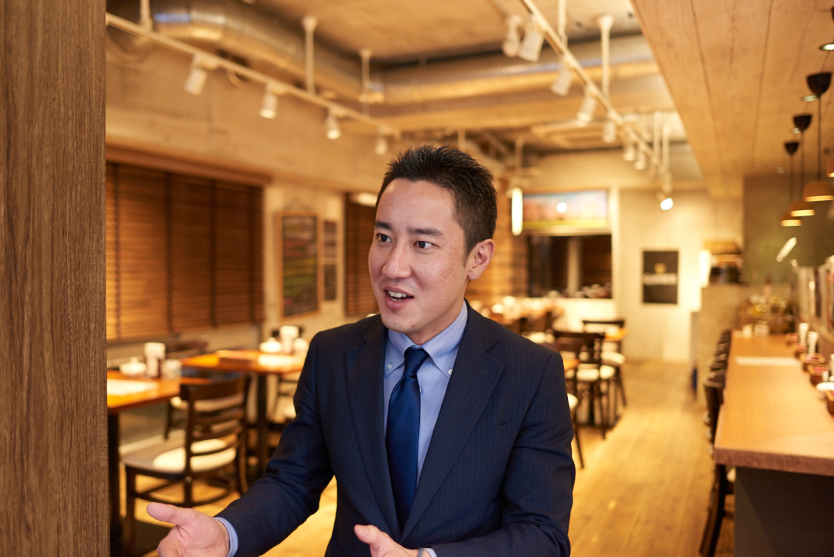 代表：谷口のインタビュー