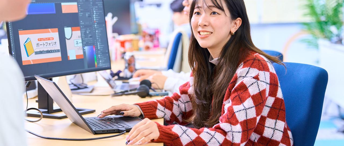 グッズのデザイン、キャンペーンバナー制作など、幅広い業界で活躍できる！