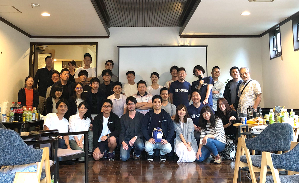 SQUEEZE 創立5周年イベント開催！